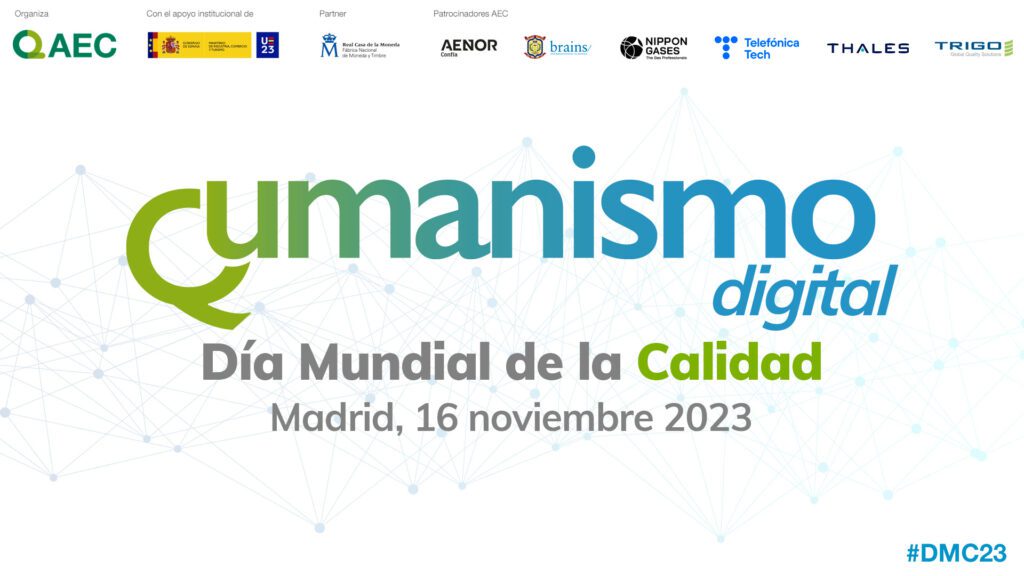 La Asociación Española para la Calidad (AEC) ha entregado a Eduardo Gil Elejoster, presidente de Nippon Gases, el Premio AEC al Liderazgo Directivo 2023, un tributo a su trayectoria profesional y personal y a su compromiso con la excelencia en la gestión. La presidenta de la AEC, Beatriz López Gil, ha hecho la entrega de este galardón durante el acto conmemorativo del Día Mundial de la Calidad 2023, celebrado en el Auditorio de la Fábrica Nacional de Moneda y Timbre (FNMT) de Madrid.

Durante su intervención, el Presidente de Nippon Gases ha señalado que «en su empresa la calidad es que cada persona haga todas las cosas bien, todas las veces y todos los días». Asimismo, ha añadido el papel que juega su compañía en el funcionamiento de la industria, donde suministran siempre un producto de calidad, por lo que «uno de los fundamentos de Nippon Gases es estar al servicio de la industria». También ha añadido que «este galardón es un reconocimiento a su persona, pero sobre todo a su empresa».

Durante el acto del Día Mundial también se ha hecho entrega del Premio AEC Líder en Calidad 2023, que ha sido para a Paloma Peinado Aguayo, vicepresident military air sistemas Quality Programmees de Airbus Defence & Space. La líder en calidad ha  señalado que se trata de un reconocimiento hacía ella, pero también a su empresa, a la que representa. Ha explicado que «Airbus está muy comprometida con la calidad y que ésta es una ventaja competitiva». De igual forma ha resaltado la buena relación que existe entre la AEC y Airbus, desde hace más de 62 años, y ha añadido que espera que siga siendo así durante muchos años más.